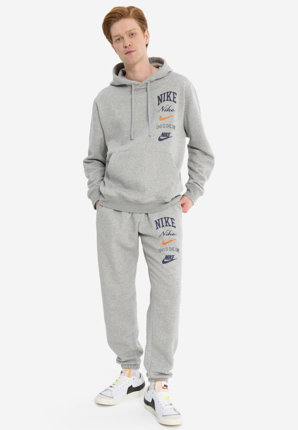 Худи мужское Nike Club, Серый