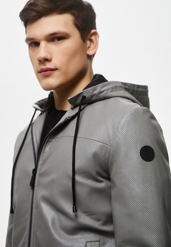 Куртка кожаная Trussardi