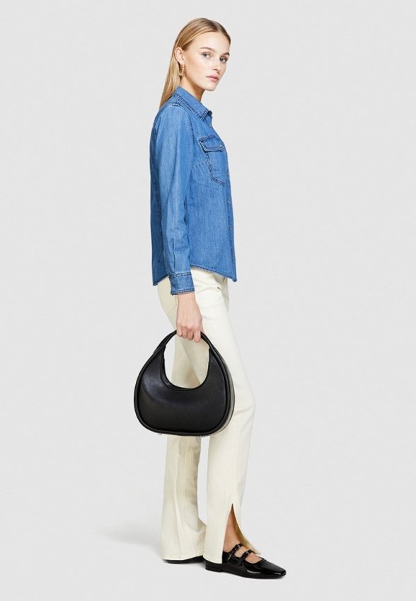 Рубашка джинсовая Sisley