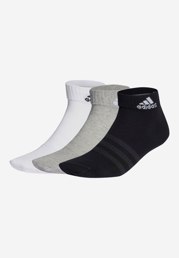 Носки adidas, 3 пары, Серый