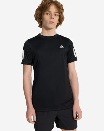 Футболка для мальчиков Adidas Club, Черный женщинам