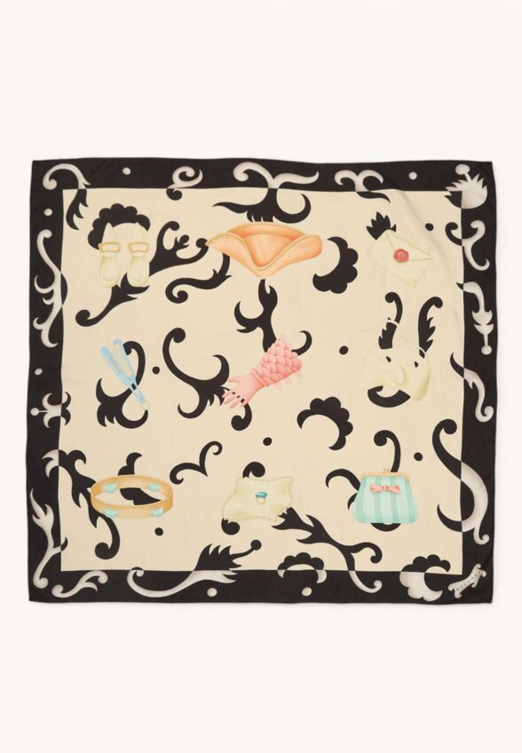 Bvlgari Silk Scarf