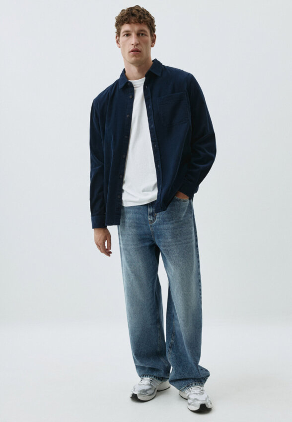 Вельветовая рубашка REGULAR FIT