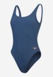 Купальник слитный женский Speedo Textd Belted Deep, Синий7  - превью
