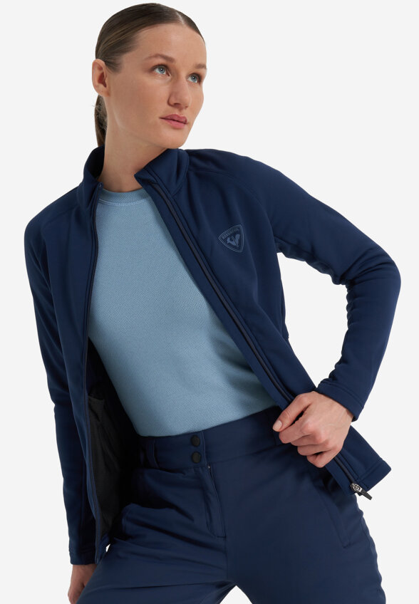 Джемпер флисовый женский Rossignol Classique Clim, Синий