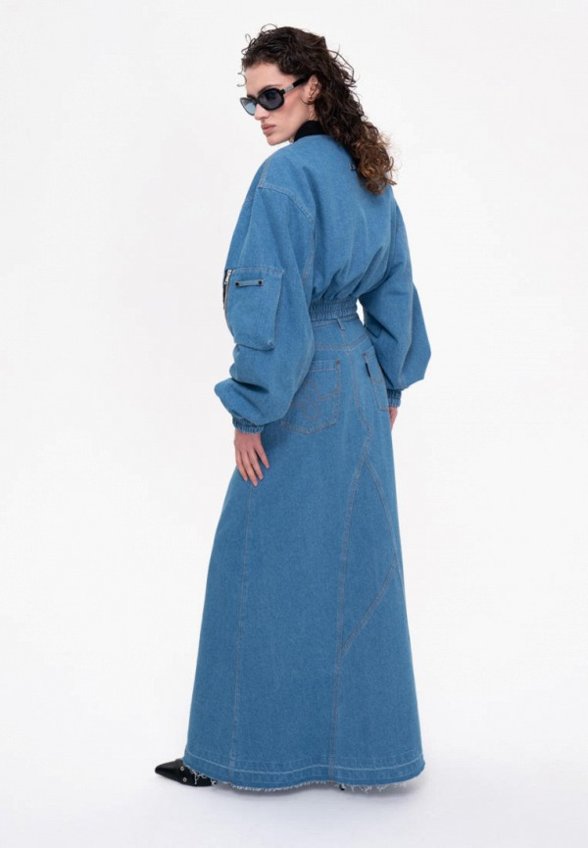 Юбка джинсовая Shi-shi