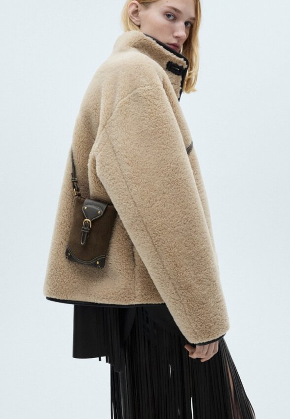 Куртка меховая Mango