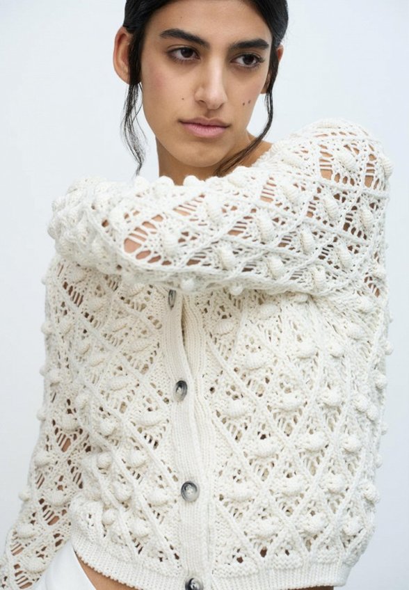 Кардиган и топ Brusnika