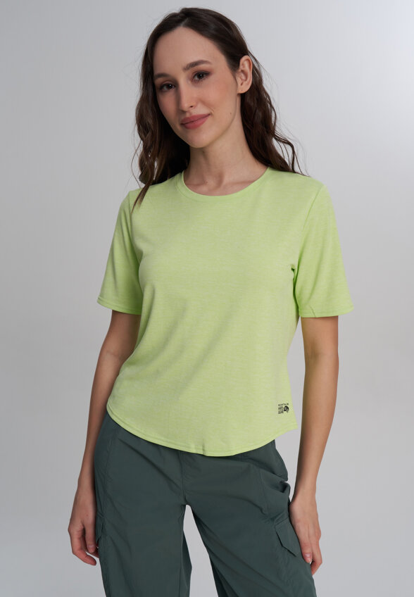 Футболка женская Mountain Hardwear Sunblocker Short Sleeve, Желтый