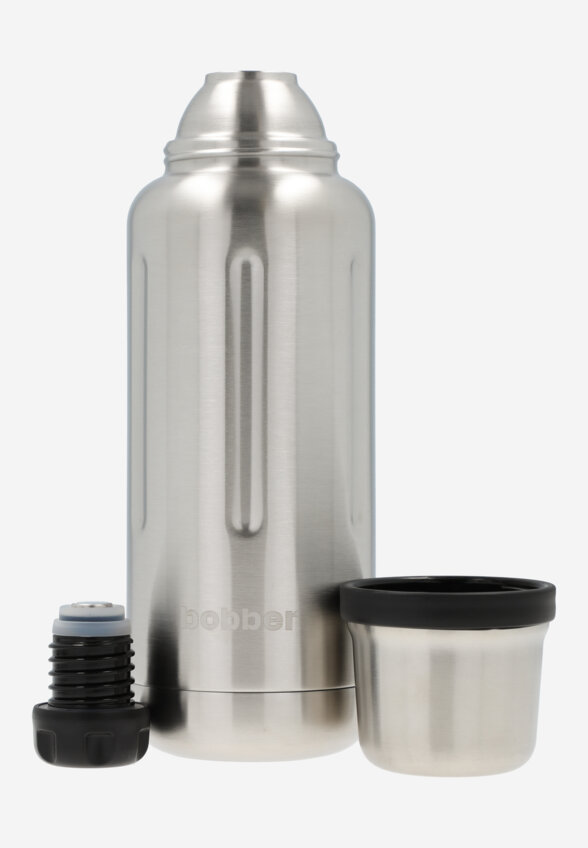 Термос Bobber Flask, 1 л, Серебряный