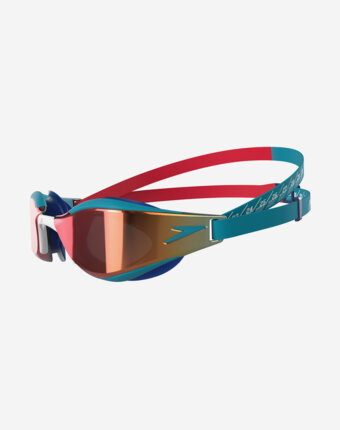 Очки для плавания детские Speedo Fastskin Hyper Elite Mirror, Красный женщинам