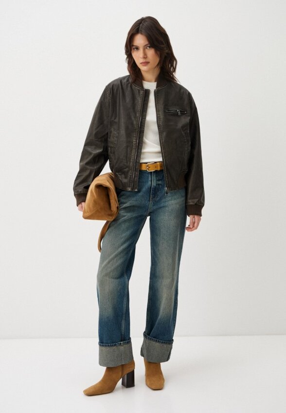 Куртка кожаная Concept Club