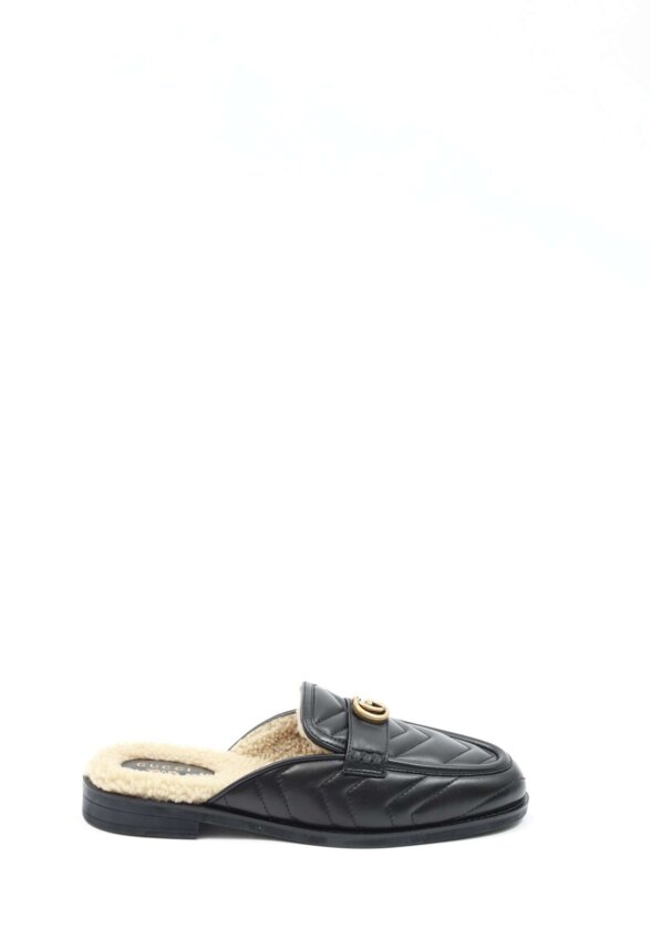Gucci Fur Mules
