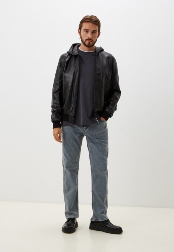 Куртка кожаная Jorg Weber