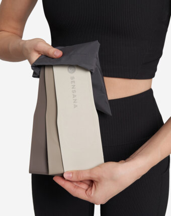 Набор силиконовых мини-лент Sensana, 3 шт, Бежевый