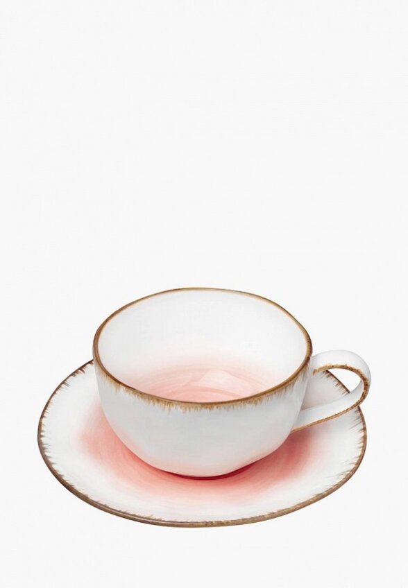Чашка с блюдцем Elan Gallery