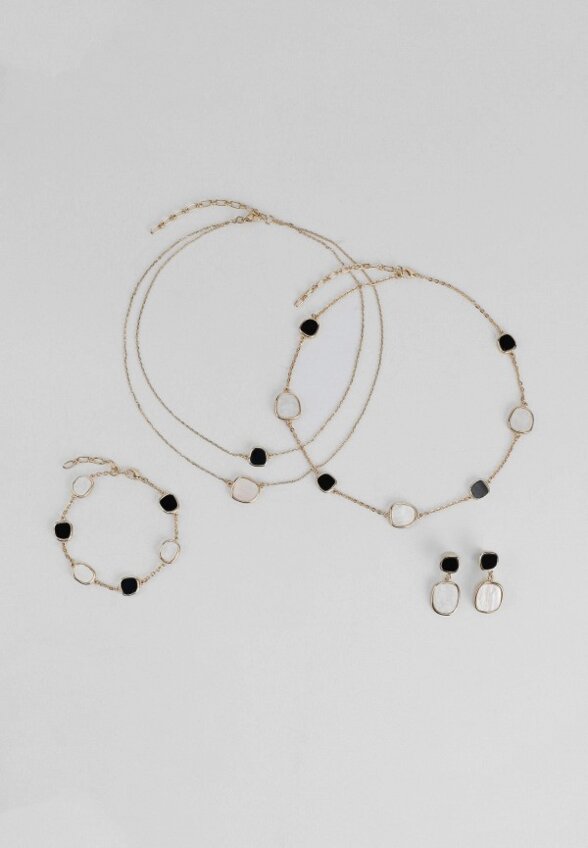 Колье, серьги и браслет Passegiata