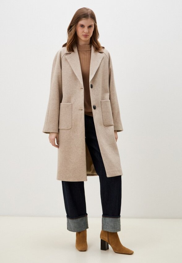Пальто однобортное Koton