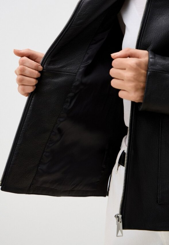 Куртка кожаная Снежная Королева