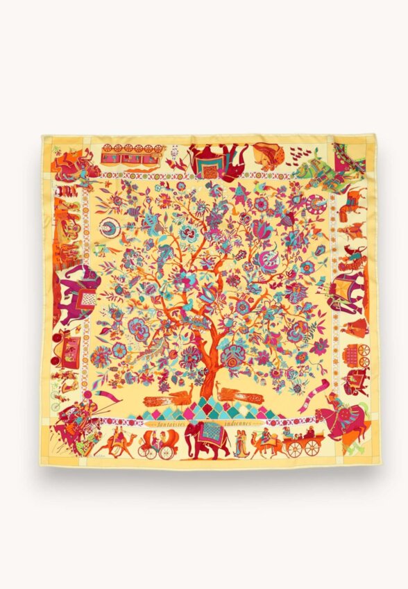 Hermes Silk Scarf