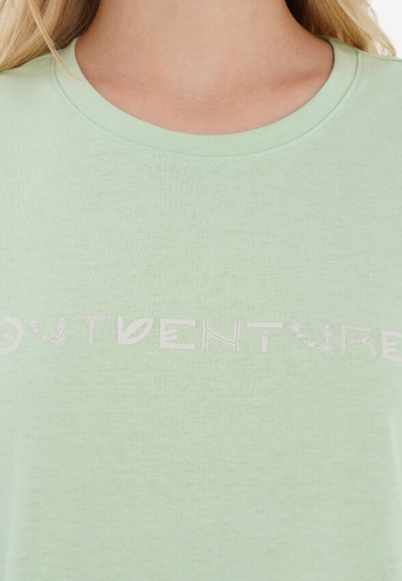Футболка женская Outventure, Зеленый