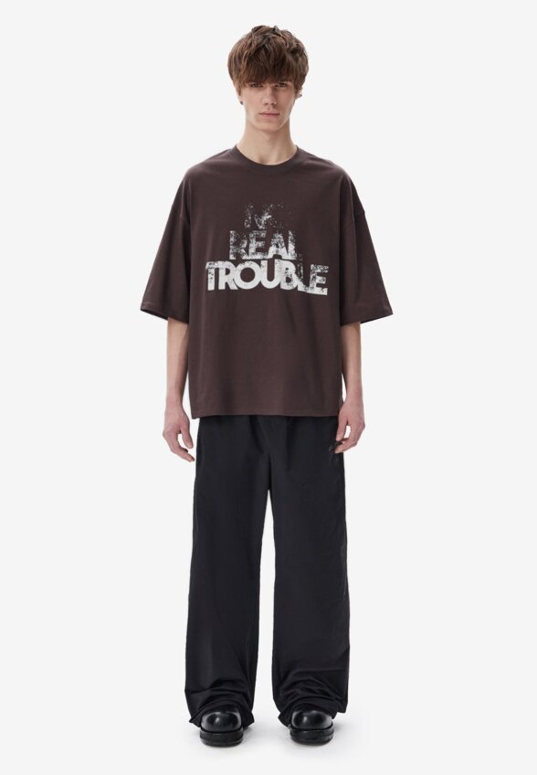 Футболка Real trouble Brown FABLE