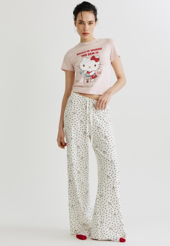 Футболка для дома с принтом Hello Kitty