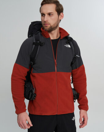 Джемпер флисовый мужской The North Face Glacier Heavyweight, Красный женщинам