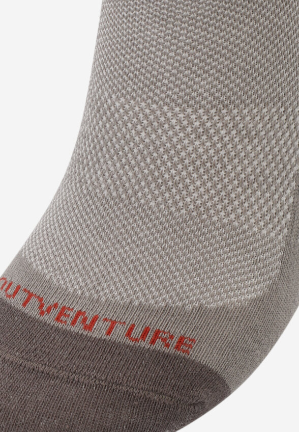 Носки Outventure, 2 пары, Коричневый