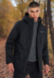 Пуховик мужской Columbia Oak Harbor Long Insulated Jacket, Черный1  - превью