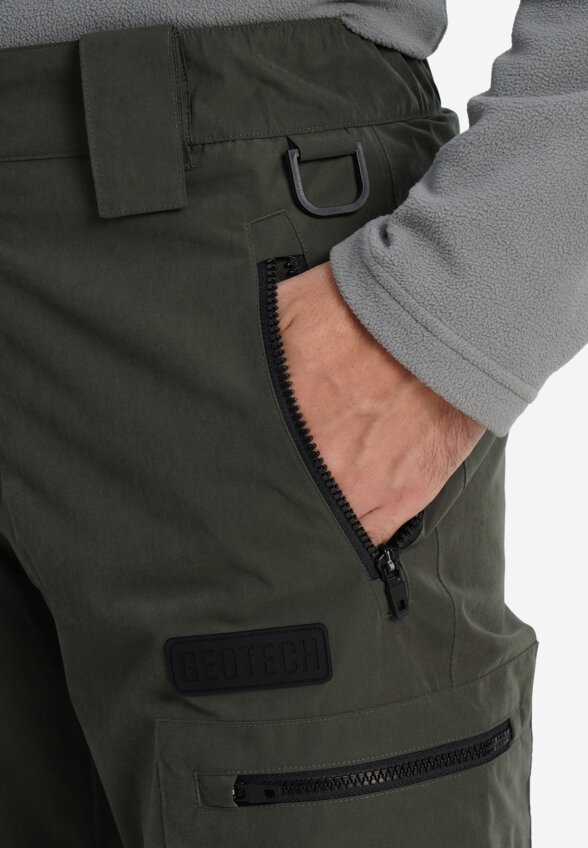 Брюки мембранные мужские Geotech, Зеленый