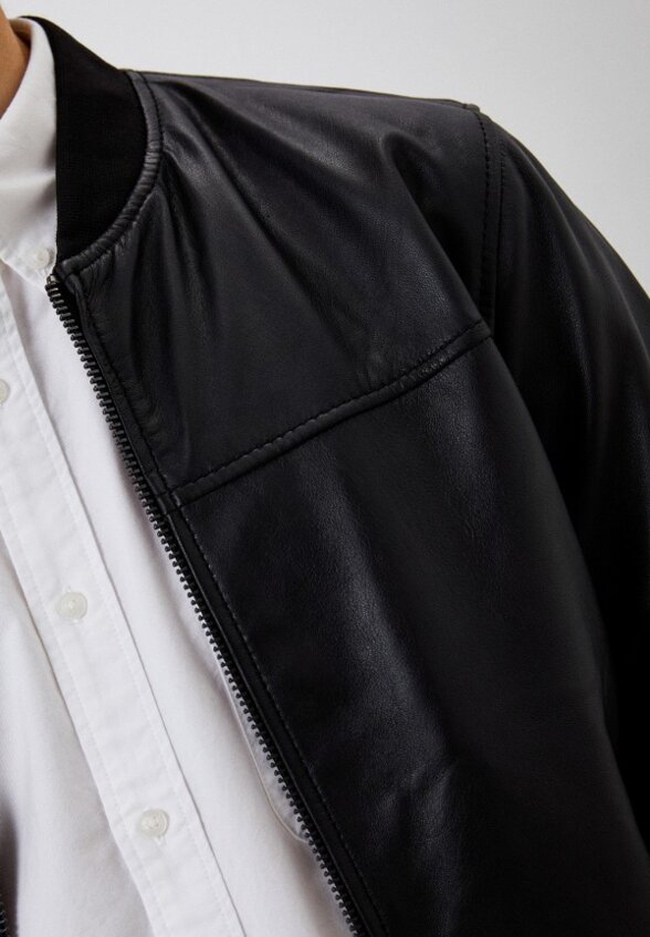 Куртка кожаная Urban Fashion for Men