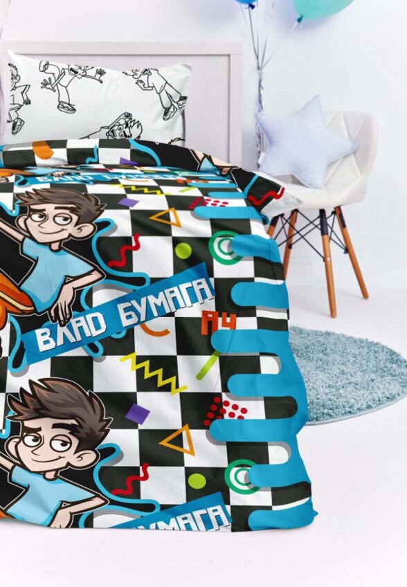 Постельное белье 1,5-спальное Непоседа