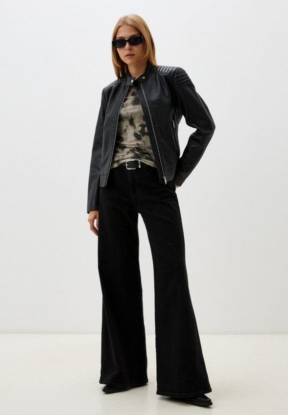 Куртка кожаная Снежная Королева