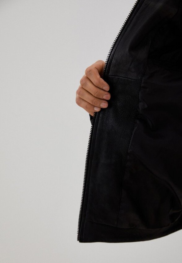 Куртка кожаная Urban Fashion for Men