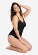 Купальник слитный женский Speedo Mesh Detail, Черный5  - превью