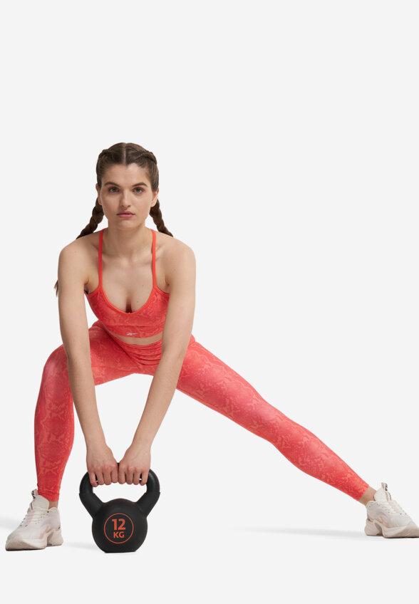 Топ бра спортивный Reebok, Оранжевый