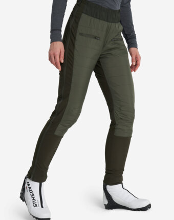 Брюки для беговых лыж женские Swix, Зеленый женщинам