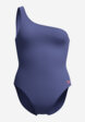 Купальник слитный женский Speedo Aysmtrc Solid, Синий8  - превью