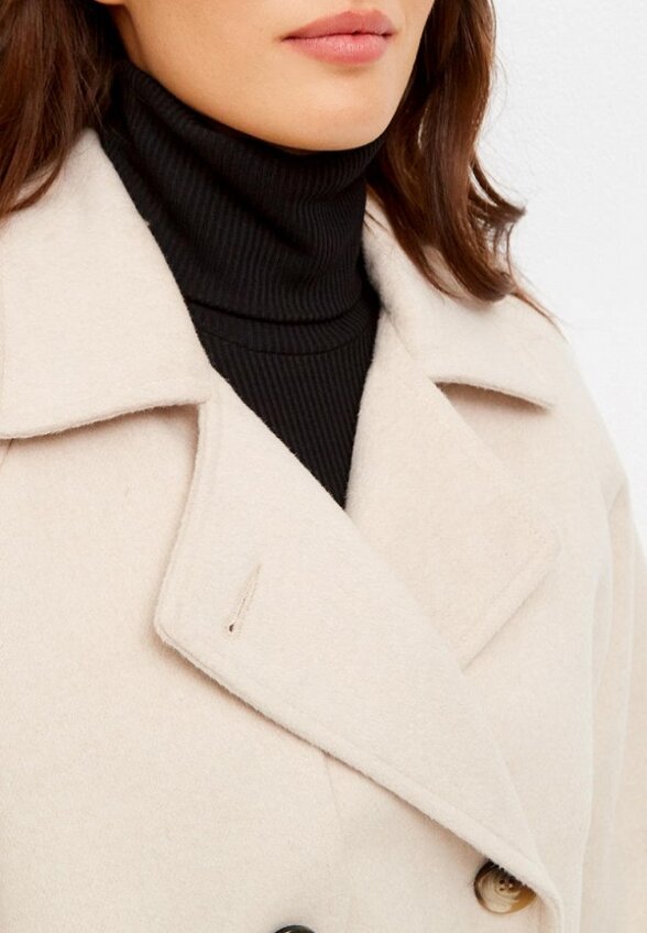 Пальто двубортное Droid&I