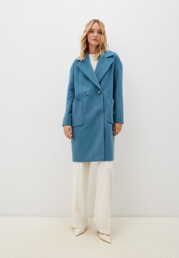 Пальто двубортное Sinar