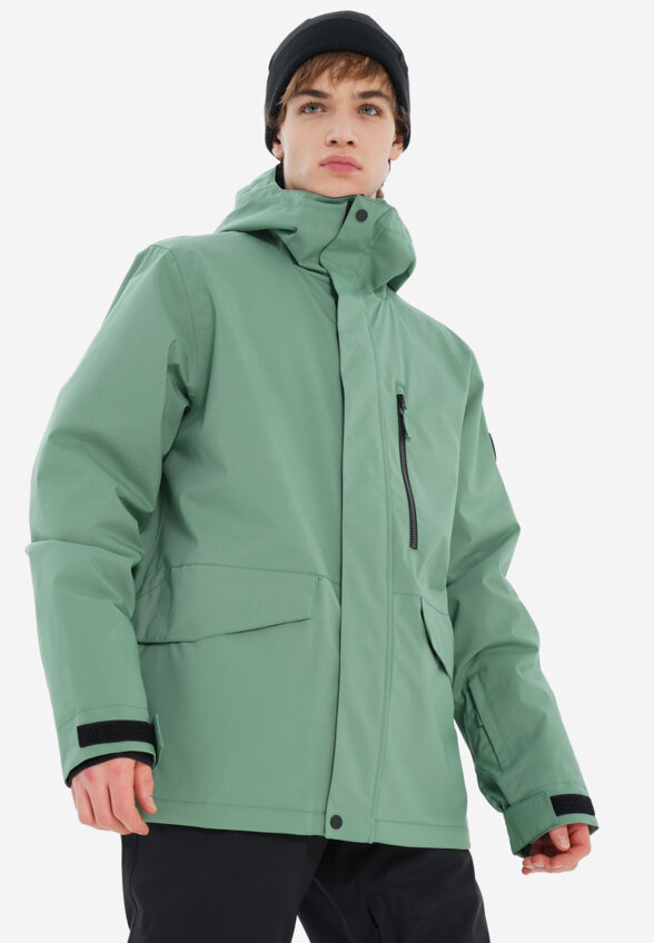 Куртка сноубордическая мужская Quiksilver Mission Solid, Зеленый