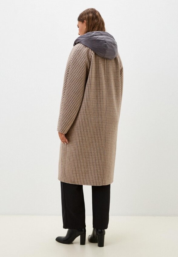 Пальто двубортное Pompa