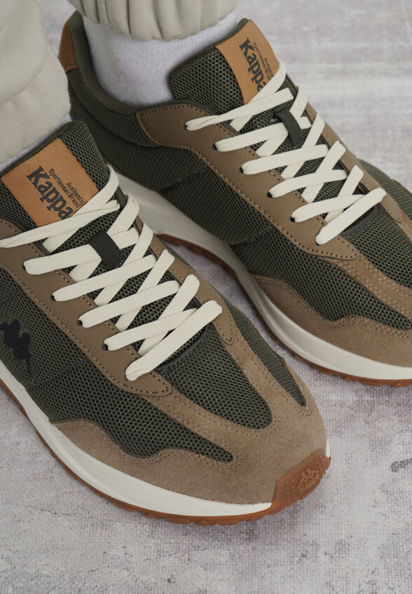 Кроссовки мужские Kappa Authentic Run 4.0 Mesh, Зеленый
