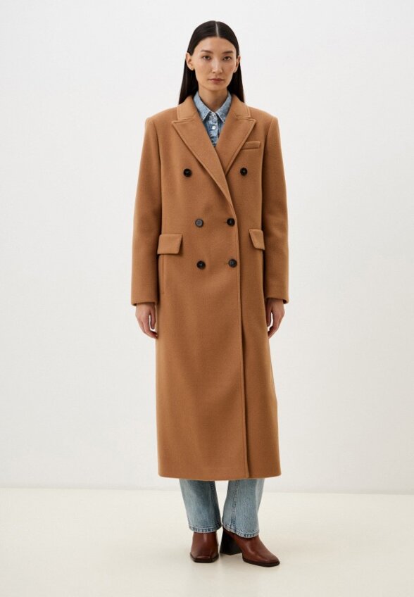 Пальто двубортное Almarosa