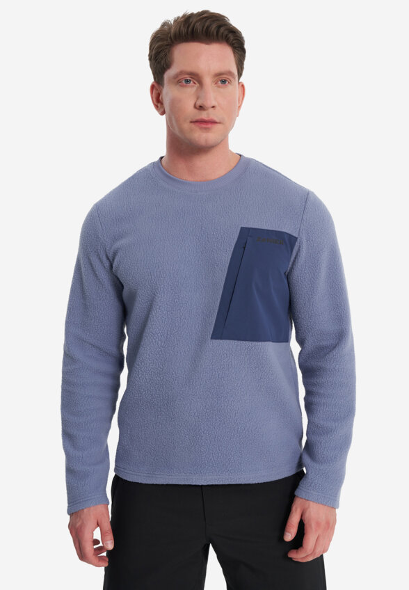 Джемпер флисовый мужской Zanier, Синий