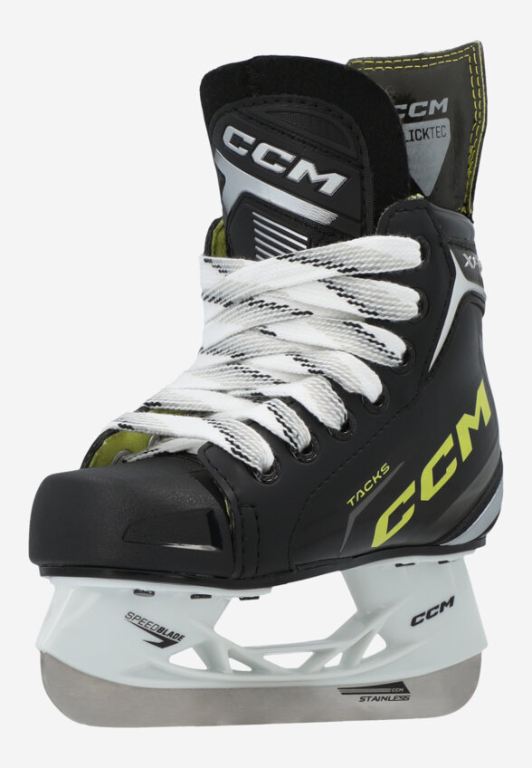 Коньки хоккейные детские CCM Tacks XF 80 YTH, Черный