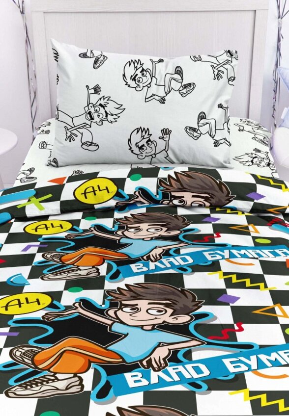Постельное белье 1,5-спальное Непоседа