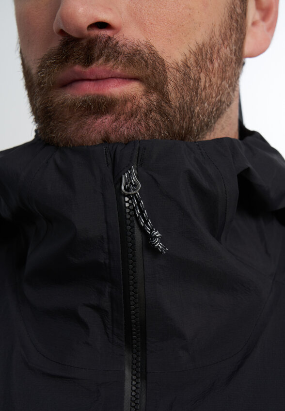 Куртка мембранная мужская Mountain Hardwear Cloud Cipher Hooded Jacket, Черный