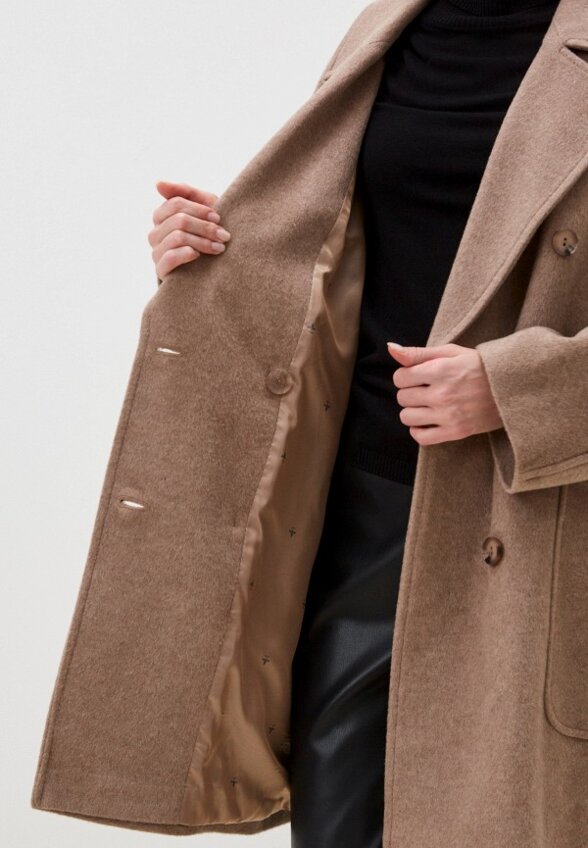 Пальто двубортное Снежная Королева